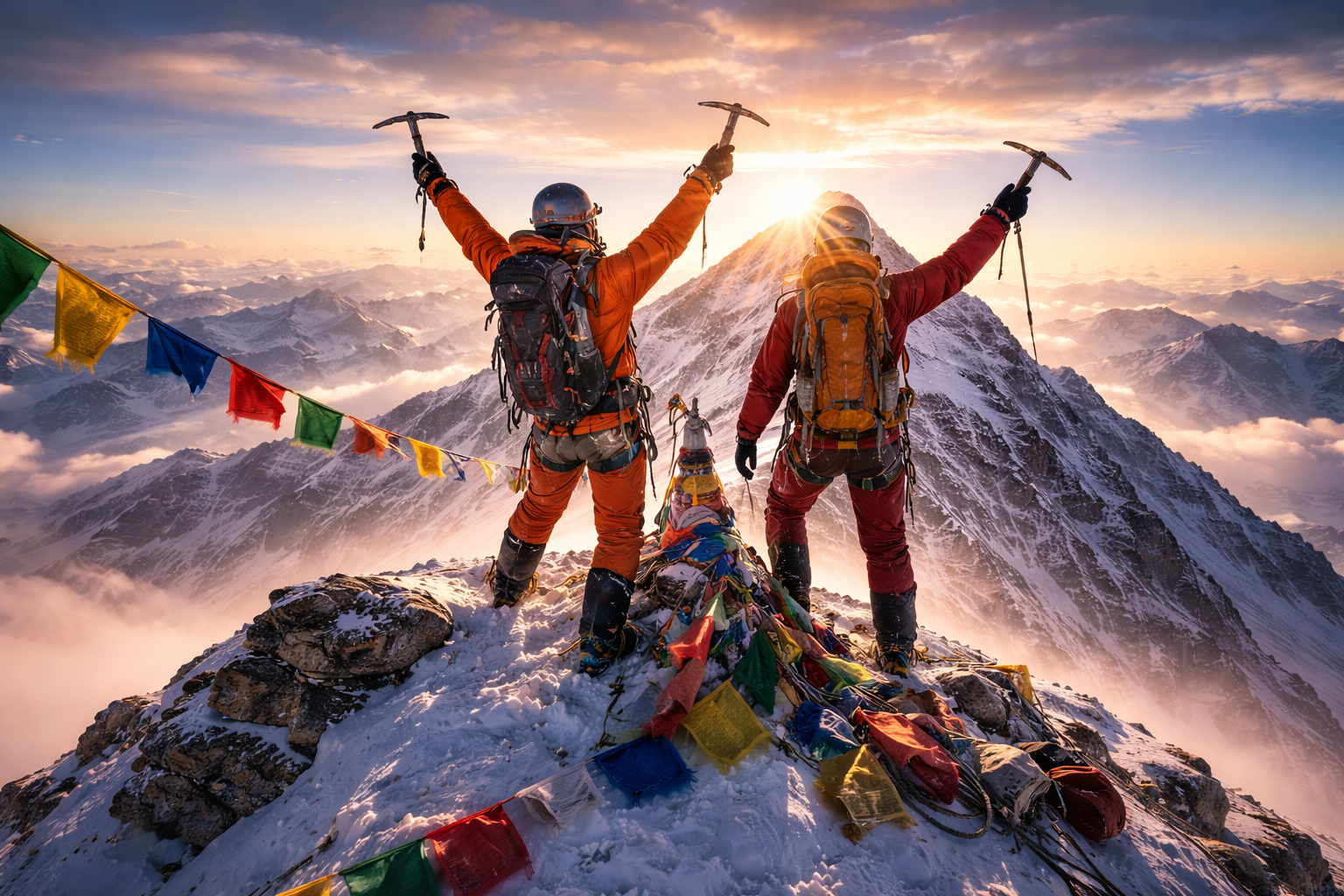 Everest summit success